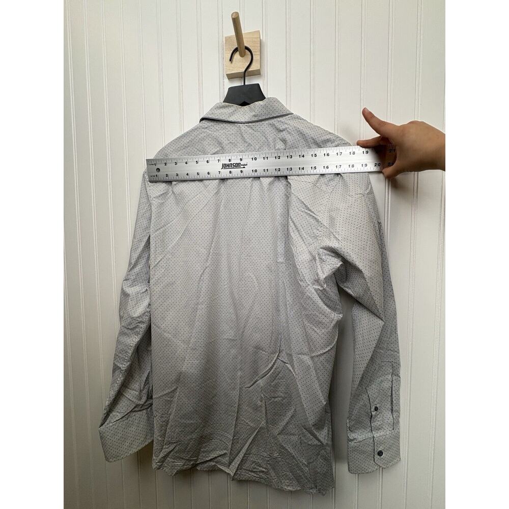 INC International Concepts Shirt Men’s Polka Dot Long Sleeve‎ Button Up XL #78 - Picture 12 of 13